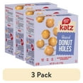 thumbnail image 1 of (3 pack) Katz Glazed Donut Holes Gluten, Dairy, Nut, Soy Free and Kosher | (1 Pack, 6.0oz Each) Refrigerated, 1 of 7