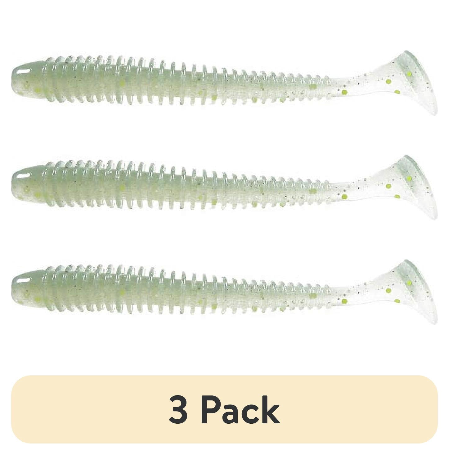 (3 pack) Keitech Swing Impact 4'' Sexy Shad Soft Plastic Fishing Lure