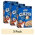 thumbnail image 1 of (3 pack) Kellogg's Frosted Flakes Glazed Donut Holes Breakfast Cereal, Kids Cereal, Family Breakfast, Family Size, Original, 17oz Box, 1 of 14
