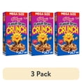 thumbnail image 1 of (3 pack) Kellogg's Raisin Bran Crunch Breakfast Cereal, Good Source of Fiber, Mega Size, 26.7 oz, 1 of 18