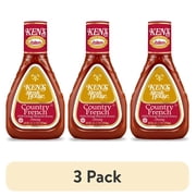 (3 pack) Ken's Steak House® Country French with Orange Blossom Honey Salad Dressing 16 fl oz