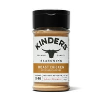 (3 pack) Kinder's Roast Chicken with Garlic and Herbs Seasoning, 2.3 oz