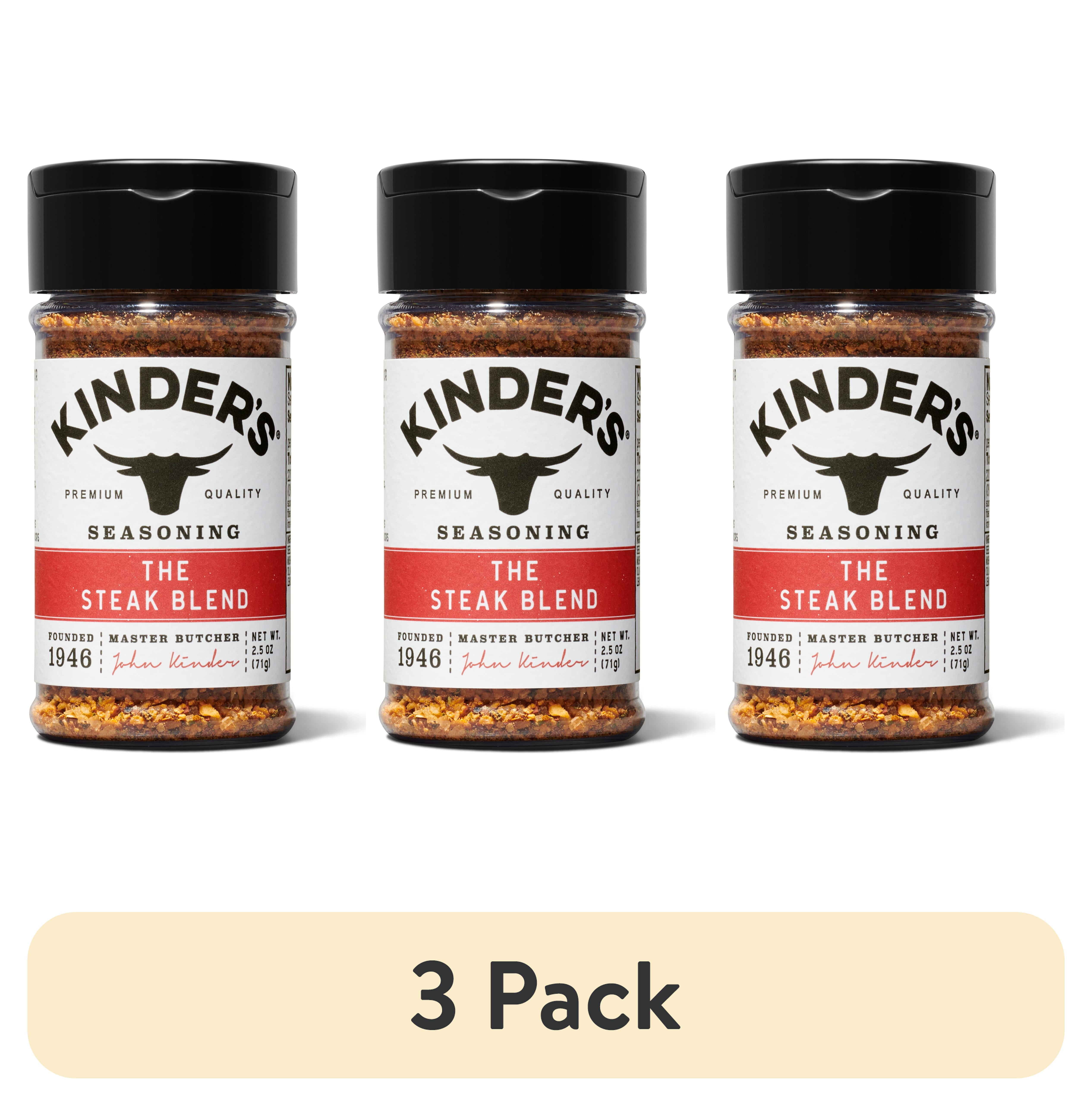 Kinder's Steak Blend Dry Rub Seasoning – 6.2 Oz, Premium For Beef, Chicken, Pork 3 thumbnail image
