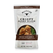(3 pack) Kinder's Woodfired Garlic Seasoned Panko Bread Crumb Coating, 5 oz