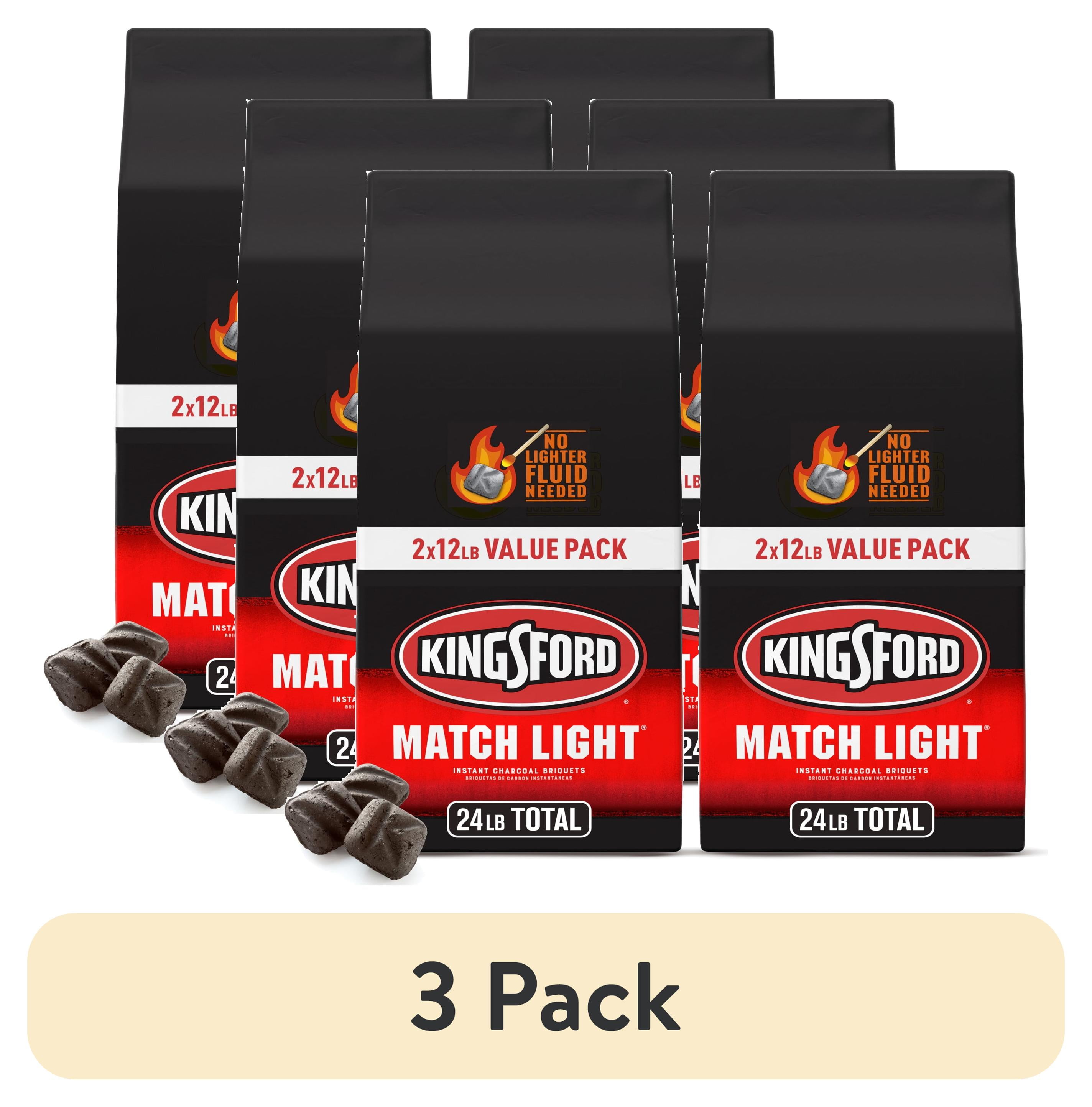 Kingsford Match Light Instant Charcoal Briquettes for Quick