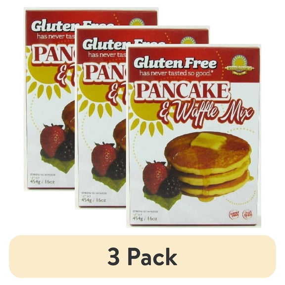 (3 pack) Kinnikinnick Foods Pancake & Waffle Mix, 16 OZ