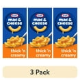 thumbnail image 1 of (3 pack) Kraft Mac and Cheese, 1 Box, for Easy Dinner or Dinner Sides, Thick 'n Creamy, No Artificial Flavors, Preservatives or Dyes, 7.25 oz, 1 of 19