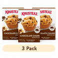 thumbnail image 1 of (3 pack) Krusteaz Chocolate Chunk Muffin Mix, Chocolate Chunk Muffins Made With Real Chocolate Chunks, 18.25 oz Box, 1 of 16