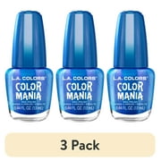 (3 pack) L.A. COLORS Color Mania Nail Polish, Chaotic, 0.44 fl oz