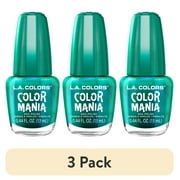(3 pack) L.A. COLORS Color Mania Nail Polish, Lyrical, 0.44 fl oz