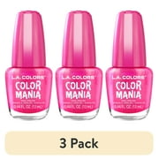 (3 pack) L.A. COLORS Color Mania Nail Polish, Weekendz, 0.44 fl oz