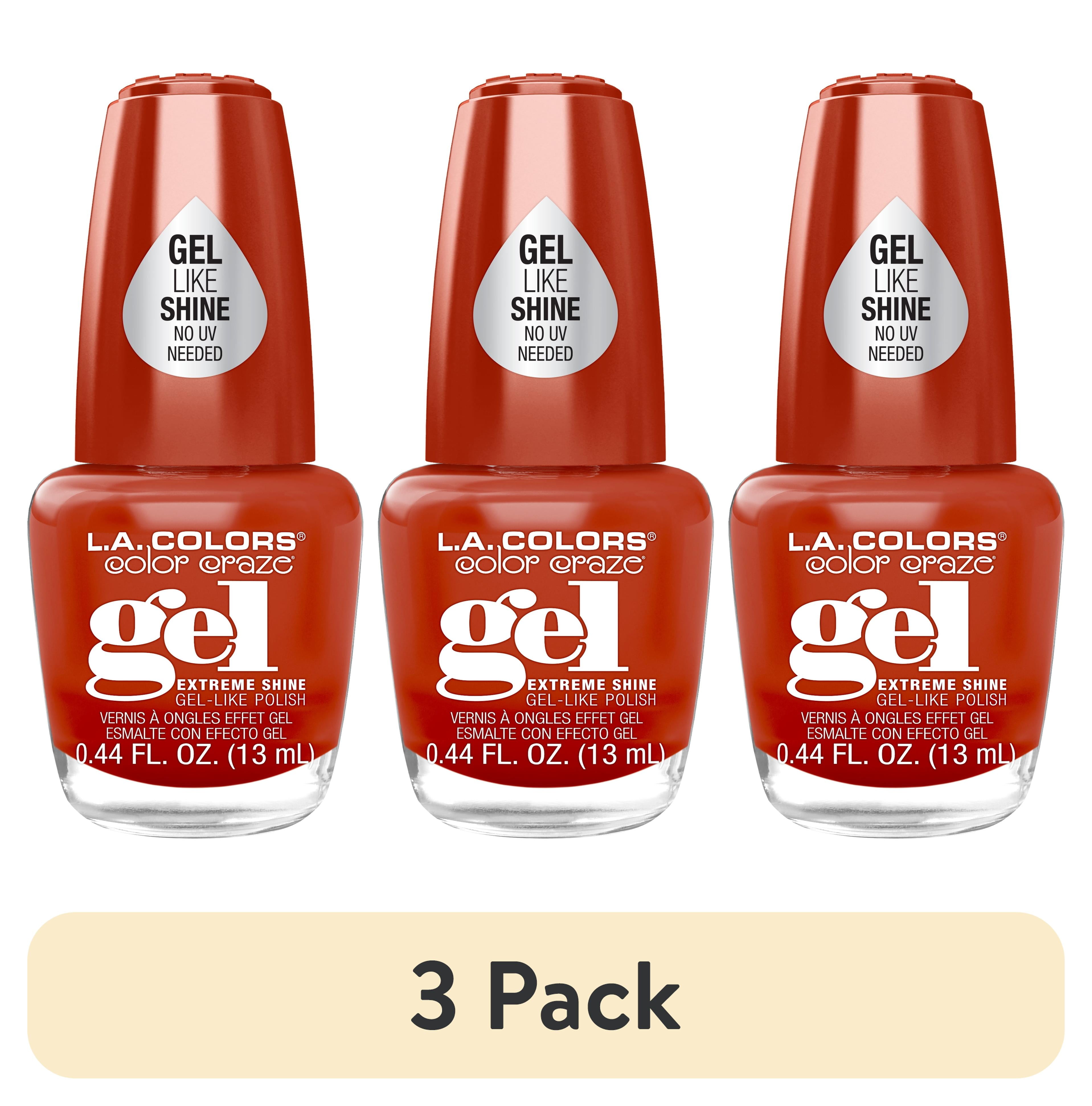 L.A. COLORS Gel-like Nail Polish, Flashy, 0.44 fl oz - Walmart.com