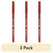 3 pack L.A. COLORS Long-lasting Smooth Creamy Matte Glide-on Gel Lipliner, Alluring