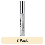3 pack L.A. COLORS Moisturizing High Shine Holographic Shimmer Lip-gloss, Diamond, 0.14 fl oz