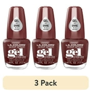 (3 pack) L.A. Colors Gel-Like Nail Polish, Seduce Me, 0.44 fl oz