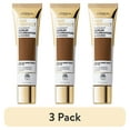 thumbnail interactive-video image 1 of (3 pack) L'Oreal Paris Age Perfect Radiant Serum Foundation Makeup, 150 Deep Amber, 1 fl oz, 1 of 9