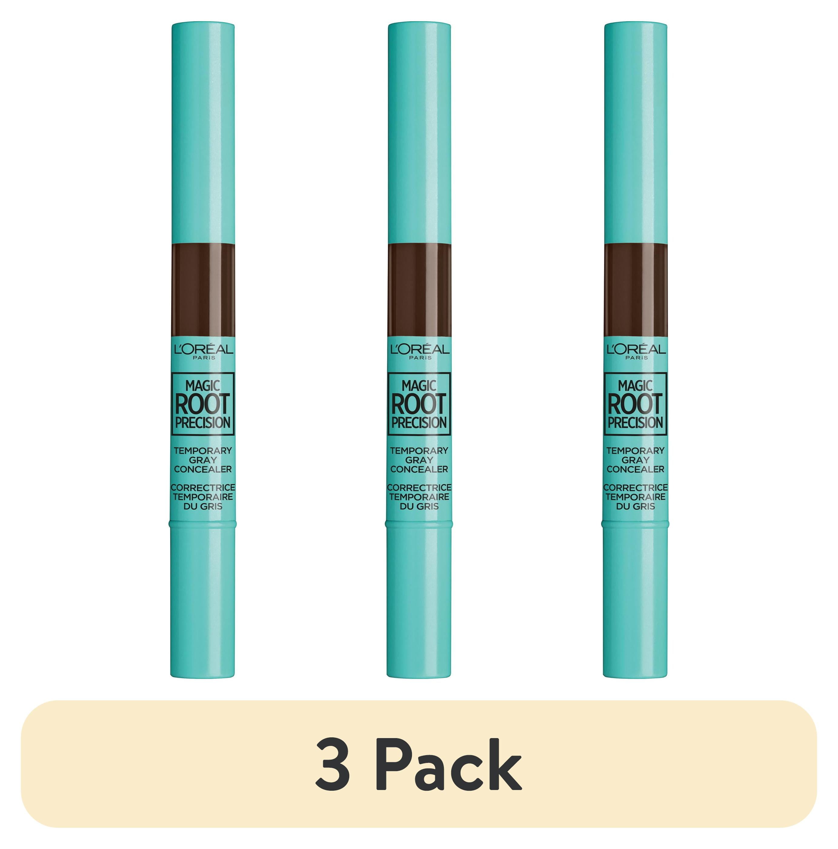 3 pack) L'Oreal Paris Magic Root Precision Temporary Gray Hair