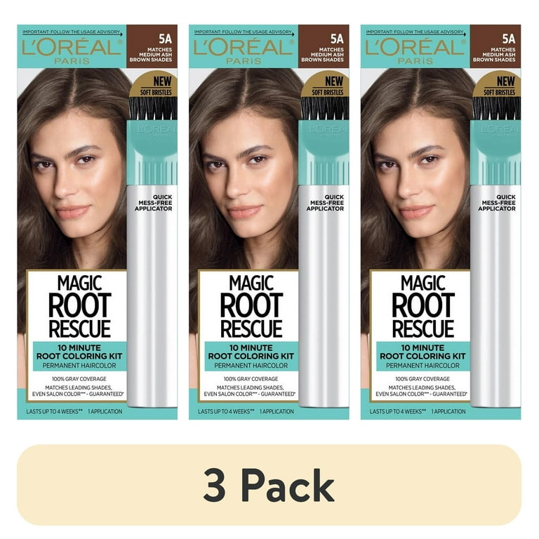 3 pack) L'Oreal Paris Magic Root Rescue 10 Minute Root Hair