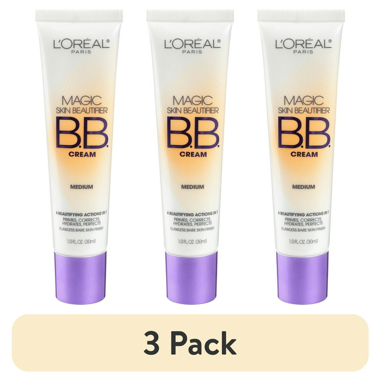 MAJOR SKIN CLEAR & LIQUID BASE B パック 3 pack) L'Oreal Paris Magic Skin Beautifier BB Cream for Face