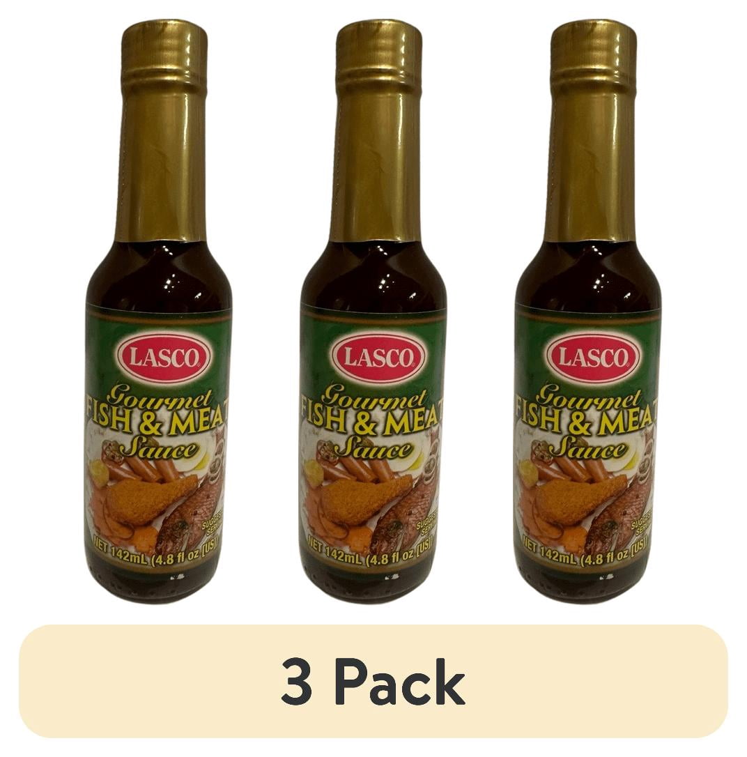 (3 pack) LASCO GOURMET FISH & MEAT SAUCE 24 X 5OZ