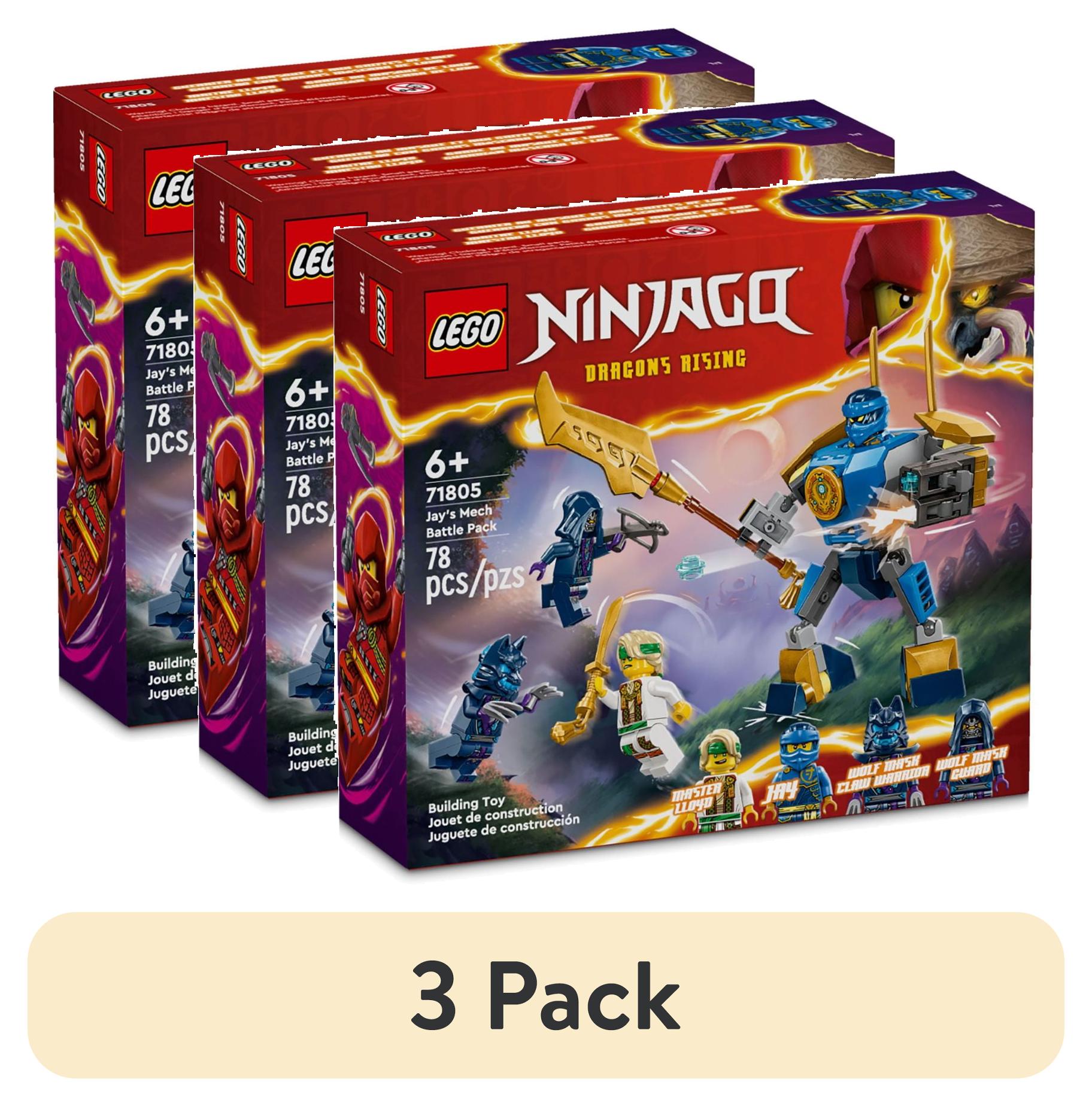 YUTO NAKAJIMA フィギュア 2体セット 3-pack-LEGO-NINJAGO-Jay-s-Mech