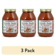(3 pack) LITTLE ITALY SPICY PASTA SAUCE, 32 OZ