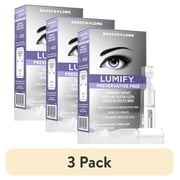 3 pack LUMIFY Preservative Free Redness Reliever Eye Drops, For Whiter and Brighter Looking Eyes, 20 Single Use Vials