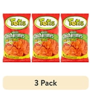 (3 pack) Totis Chili Lime Chicharrón Flavored Wheat Chips, 5.35 oz
