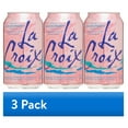 thumbnail image 1 of (3 pack) La Croix Natural Cran-Raspberry Flavored Sparkling Water, 12 fl oz, 8 pack, 1 of 7
