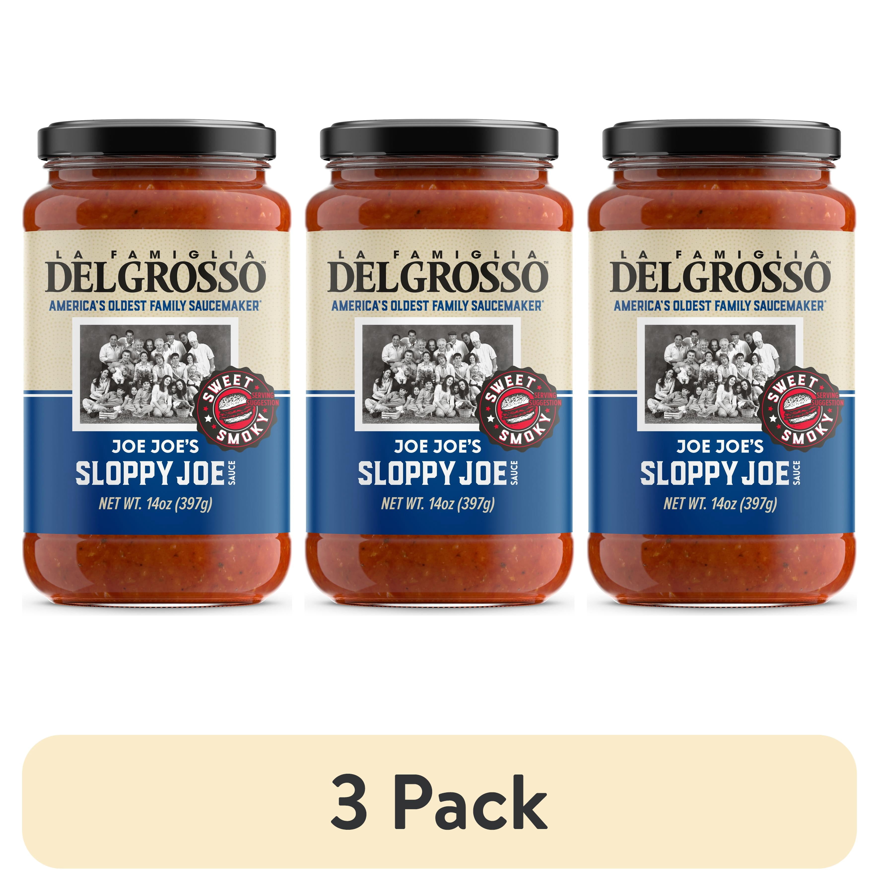 (3 pack) La Famiglia DelGrosso, Sloppy Joe Sauce