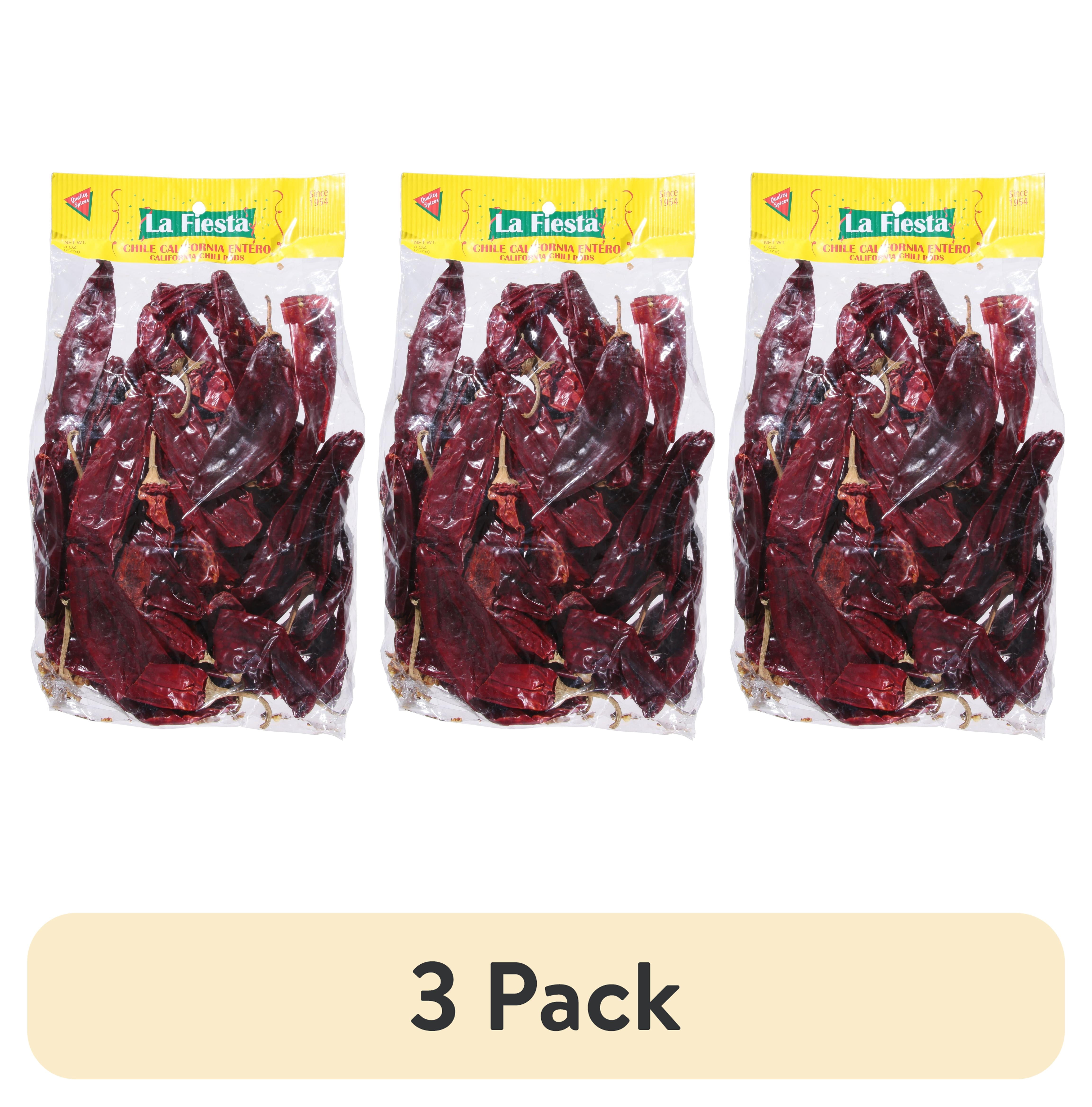 (3 pack) La Fiesta California Chili Powder, 8 oz