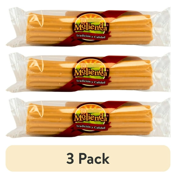 (3 pack) La Molienda Caramelized Milk Churro Candy, 3.9 oz
