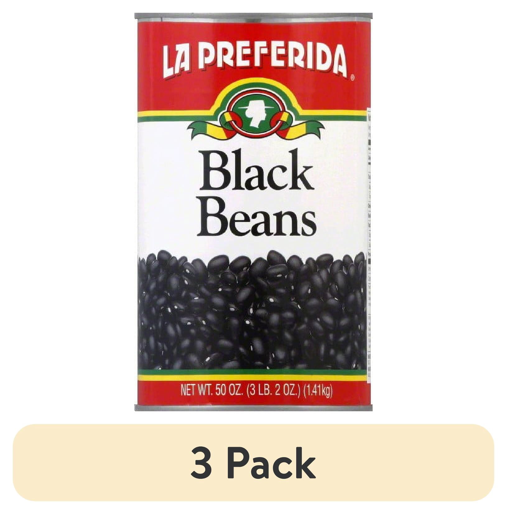 (3 pack) La Preferida Black Beans, 50 oz