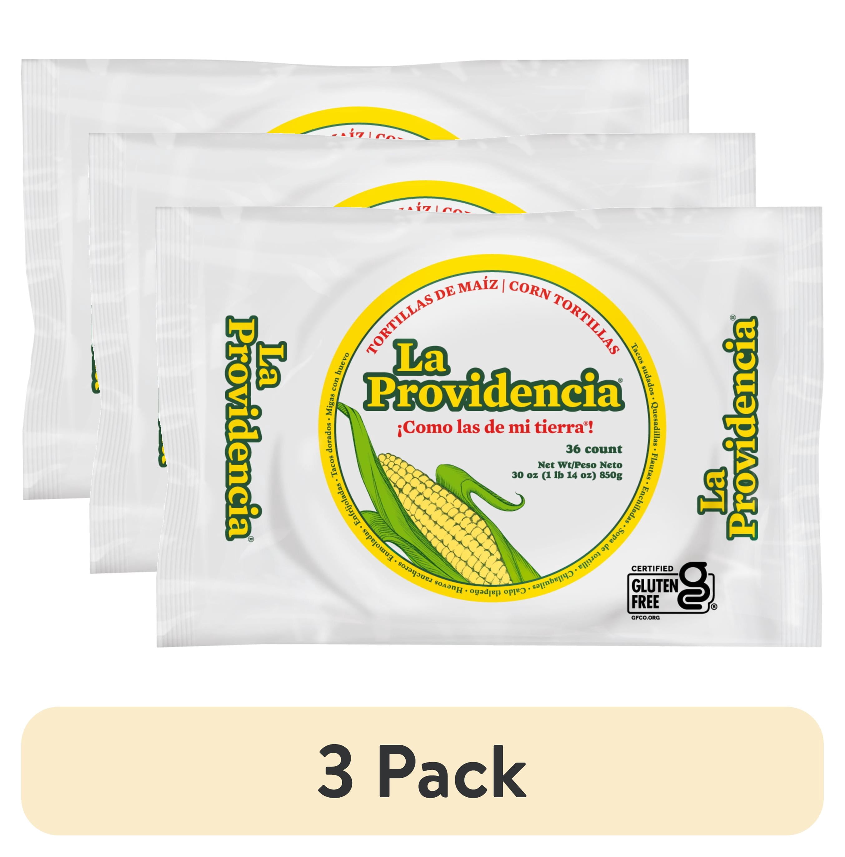 (3 pack) La Providencia Corn Tortillas, 36 Count