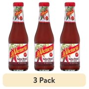 (3 pack) La Victoria Salsa Brava Hot Sauce, 12 Ounce