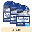 thumbnail image 1 of (3 pack) Lactaid Original Strength 9000 FCC Lactase Enzyme Caplets, Lactose Intolerance, 120 Count, 1 of 12