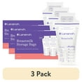 thumbnail interactive-video image 1 of (3 pack) Lansinoh Breastmilk Storage Bags, Fast Freeze and Thaw, 200 Count, Baby Essentials, 6oz, 1 of 11