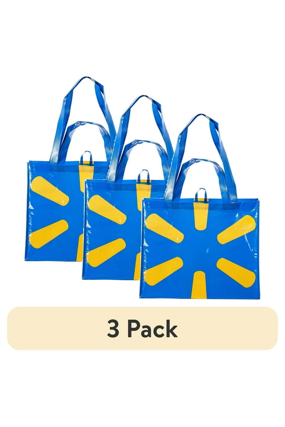 (3 pack) Large Double Handle Bag