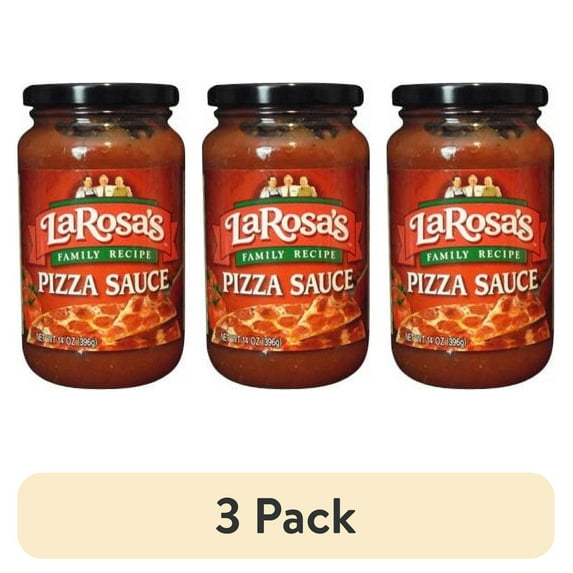 (3 pack) Larosa's Pizza Sauce Jar 14 oz Jar