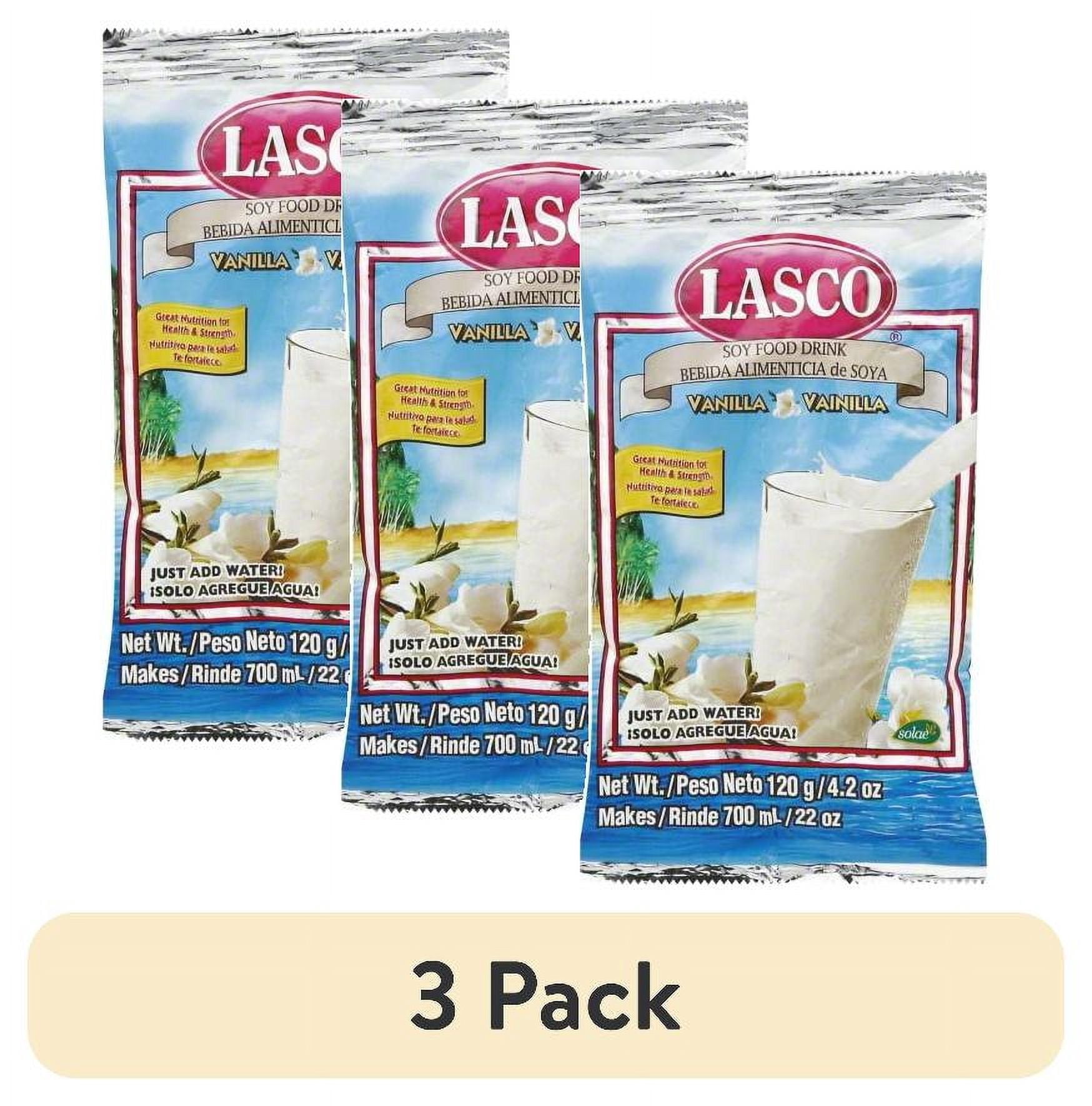 (3 pack) Lasco Soy Food Drink Vanilla 120gx24