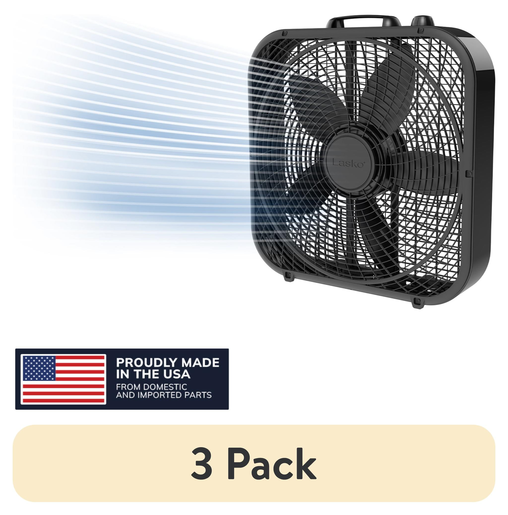 3 pack) Lasko Cool Colors 20