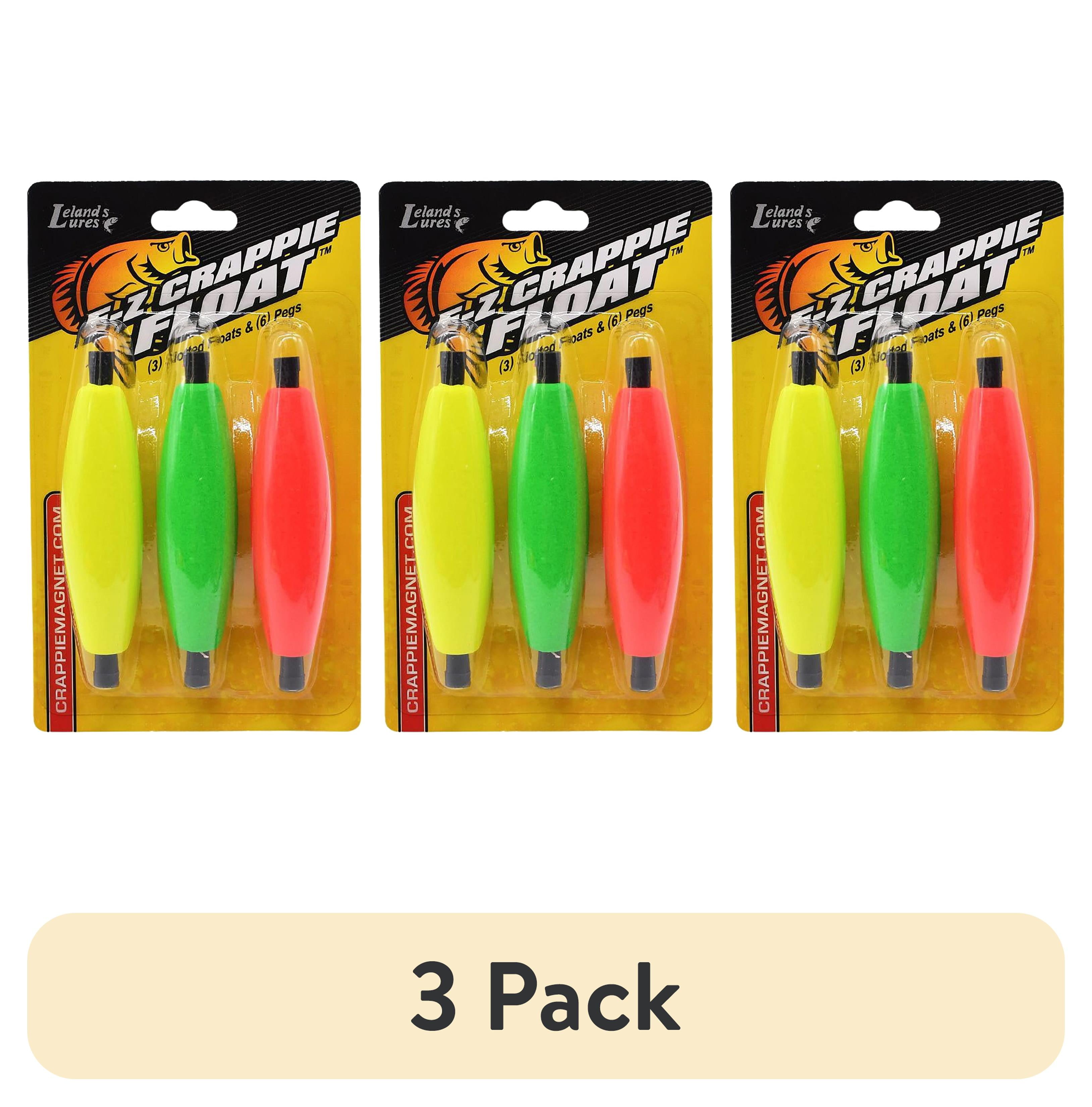 Leland Lures Crappie Magnet 2 E-Z Crappie Float - 3 Pack - Walmart.com