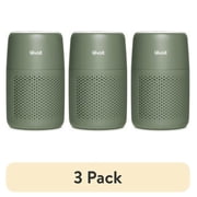 3 pack 3 pack Levoit Core Mini-P 255 Sq Ft 3-Stage Filtration Desktop Air Purifier with Aromatherapy for Small Bedrooms and Nurseries, Green