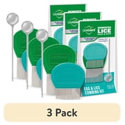 3 pack LiceGuard Egg & Lice Combing Kit 1 ea