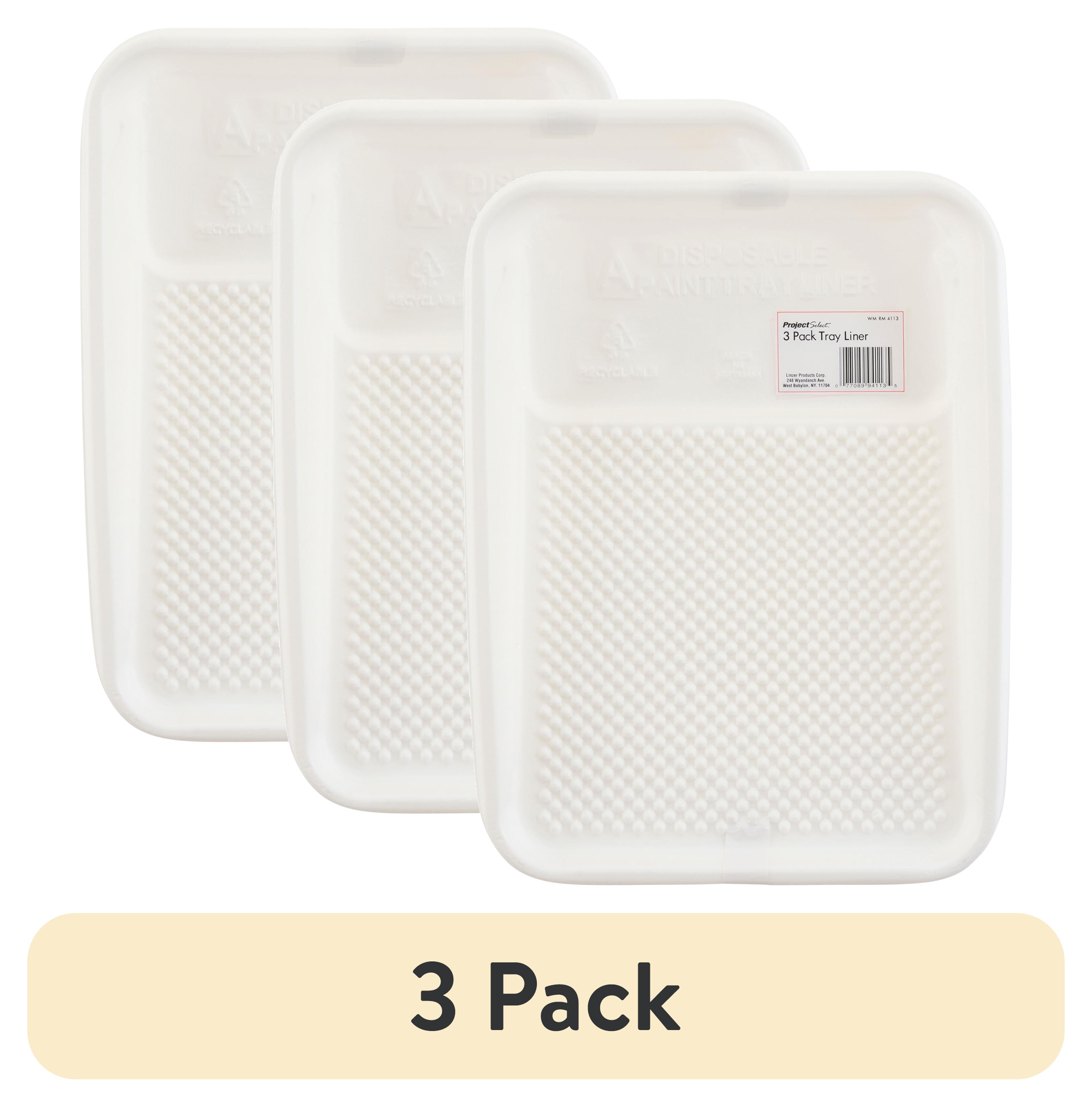 (3 pack) Linzer 9-Inch Disposable Plastic Paint Tray Liner 3 Pack ...