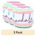 thumbnail image 1 of (3 pack) Lion Brand Yarn Mandala Baby Narnia Self-Striping Light Acrylic Multi-Color Baby Yarn, 1 of 8