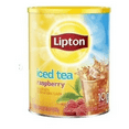 (3 pack) Lipton Iced Tea Mix Black Tea, Raspberry, Caffeinated, 10 Quarts