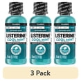 thumbnail image 1 of (3 pack) Listerine Cool Mint Intense Antiseptic Mouthwash, For Bad Breath & Plaque Oral Care, 3.2 oz, 1 of 13