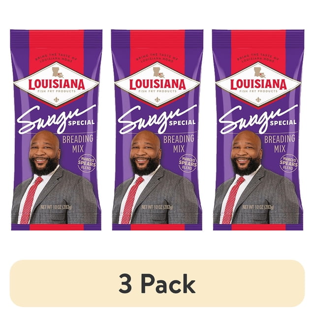 (3 pack) Louisiana Fish Fry Products Swagu Special Crispy Seafood ...