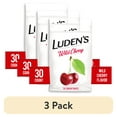 thumbnail image 1 of (3 pack) Luden's Sore Throat Drops, For Minor Sore Throat Relief, Wild Cherry, 30 Count, 1 of 16
